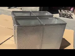 China SS 304 Perforated Baking Tray For Drying Machines Cooking Trays For Oven supplier