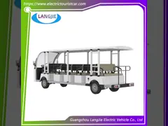 17 posti Auto elettrica Tour Motore a corrente alternata 72V Tempo di ricarica 8 ~ 10h Per noleggio auto turistica