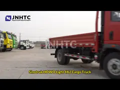 Low Price Sinotruk Howo 4X2 Light 3-6 Ton Mini Cargo Truck Express Transportation