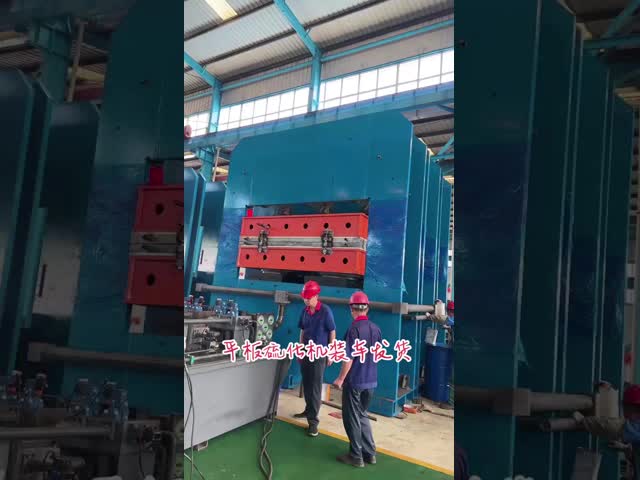 Telha de borracha do pó que faz a máquina a imprensa moldando de borracha hidráulica
