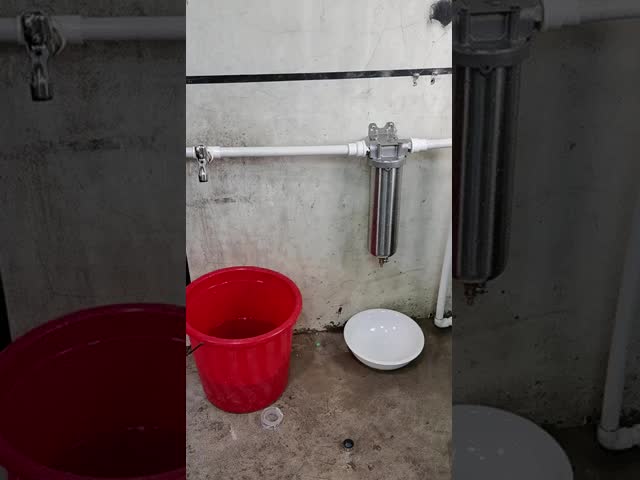 304 Stainless Steel Water Filter 10 Tons Cold And Hot Water Sediment Filter