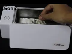 SUS304 Mini limpiador de joyas de ultrasonido limpieza con agua caliente personalizada
