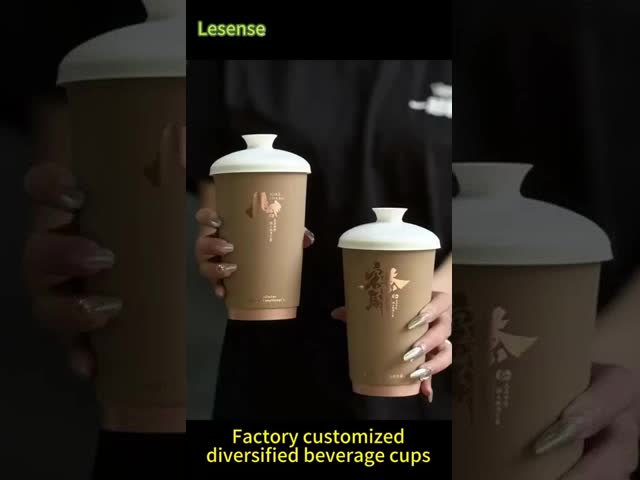 防水PEコーティング 16オンス ダブルウォールカップ 食品グレードの紙
