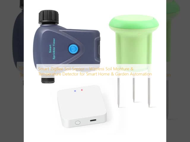 スマートジグビー土壌センサー 智能ホーム&ガーデン自動化用の無線土壌水分&温度検出器
