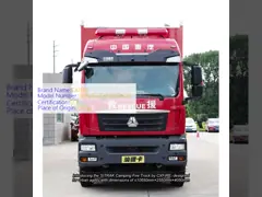 SXF5152TXFXJ4 SITRAK Laundry Fire Truck Specialized Vehicle for Market