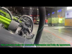 Equipamento de Perfuração com Martelo DTH, Perfuratriz Rotativa Hidráulica Portátil
