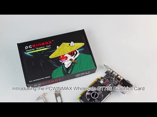 PCWINMAX Geforce GT 730 2GB 4GB DDR3 DDR5 64 ビット グラフィックカード HD+HD+DP ポート 低プロファイル ビデオカード PC用
