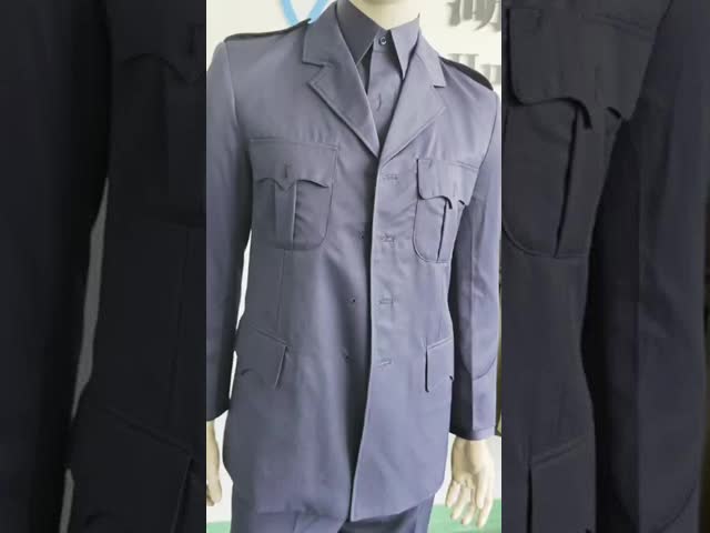 海軍ブルー 45 ウール 55 ポリエステル 冬用軍服 長袖 式典服