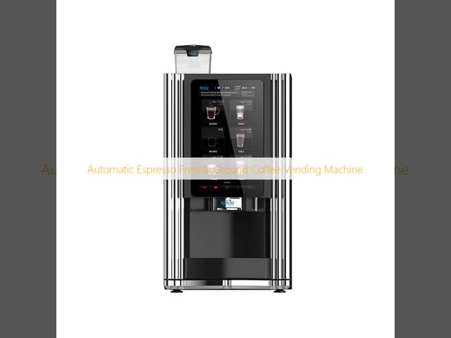 Máquina automática de café expresso fresco moído