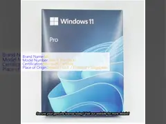 Buy Windows 11 Pro Retail  Genuine License for Ultimate Performance