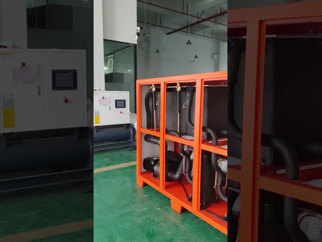 120HPの液体冷却機 持ち運び可能 高効率の産業用 リサイクル冷却機 産業用