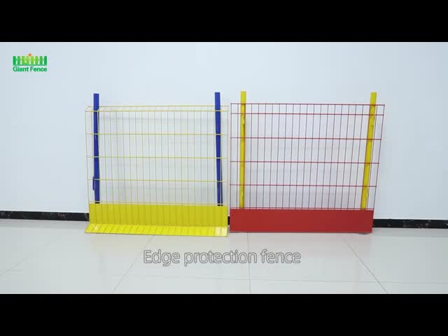 Powder Coated 1.2m Height 50x200mm Edge Protection Barriers