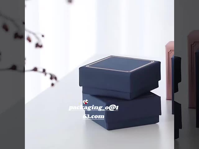 精巧な折りたたみギフトボックス ジュエリー/時計 カスタムボックス