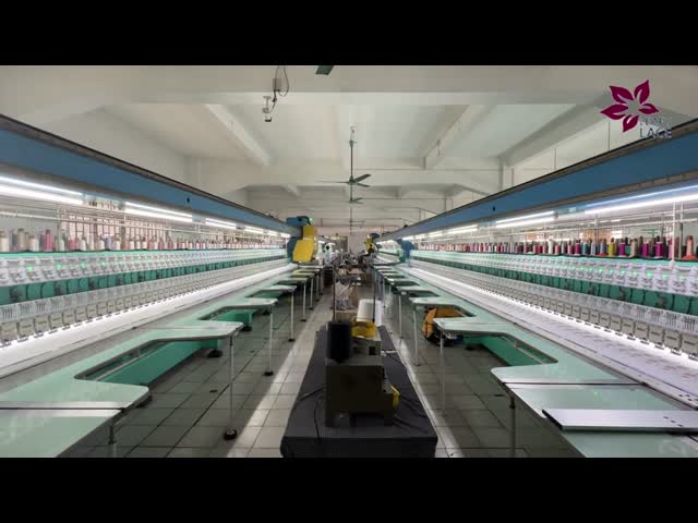 Leafy Embroidered Lace Fabric Mesh Product Factoty Luxary to Wedding Dresses Gowns