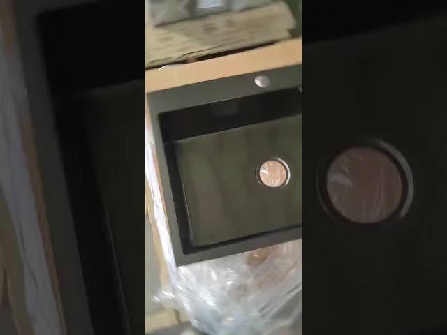 40 * 40cm 平方 シングルボウル シンク 簡単に設置
