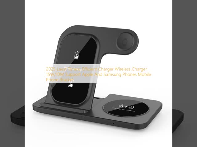 15W/10W ワイヤレス充電器 アップルとサムスン 携帯電話 Y010 ウォッチ出力 2.5W 携帯電話支架 2025 最新の時間