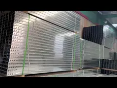 China Custom Silver Cable Ladder Tray Weather Resistant With 200kg Load Capacity supplier