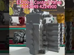 EX200-1 Ekskavatör Kontrol Valfi Hitachi Ekskavatör Parçaları 4242649 4224900