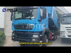 NEW Howo TX 6x4 10 Wheel Tipper Dump Truck 25-40 Ton 320-450hp High Quality video