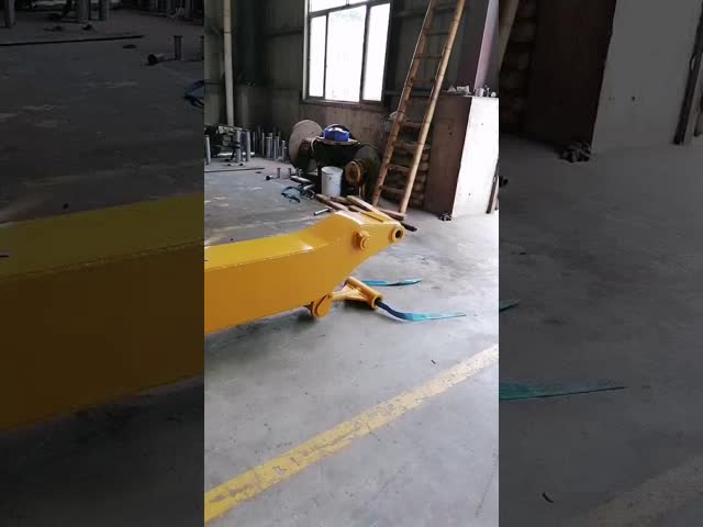 掘削機 望遠鏡腕 強化 4 層 鉄線 高圧ホース
