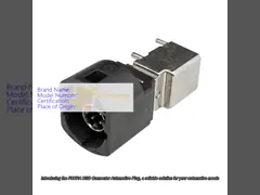 China Small Stable FAKRA Coax Connector , Code K FAKRA Coaxial Cable Connector supplier