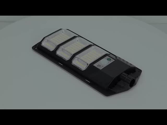 公共照明のための防水LEDストリートライト 50w 統合太陽光ランプ