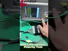 8 Fibers MPO Cassette Module G657A2 LSZH OM3 10G Multimode Cable For Data Center