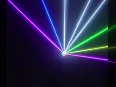 Laser 3D Ring Moving Head Light Fabricantes de Animación RGB patrones