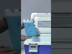 China Phefon 6L White Long Lasting Freezer Medical Ice Box With Temperature Display supplier
