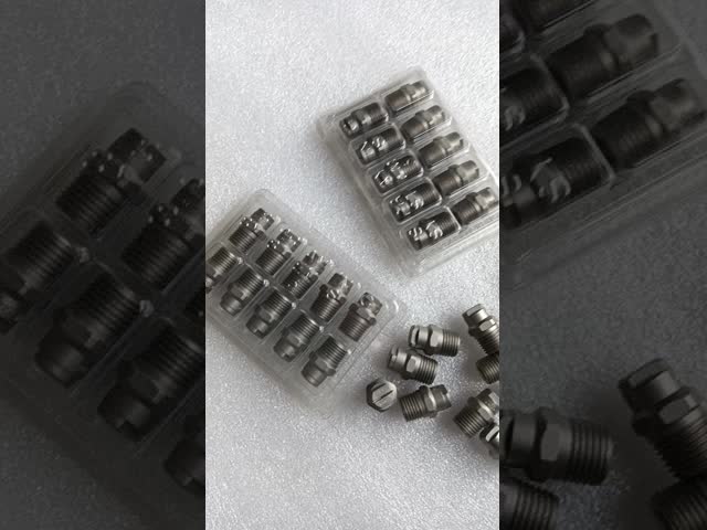 Buse de lavage de voiture en acier inoxydable haute précision haute pression vidéo