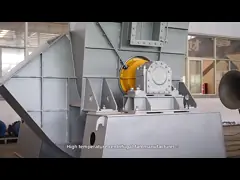China High Air Flow ID Boiler Fan Corrosion Resistant Exhaust Fan supplier