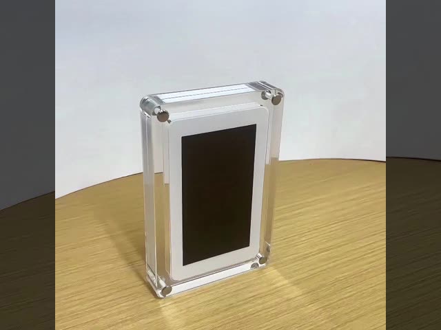 Advertising Player Transparent Acrylic Digital Photo Frame 4 5 7 10 Inch