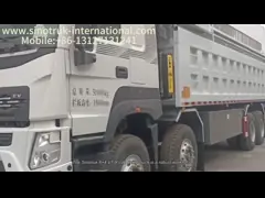 SINOTRUK HOWO 380HP Tipper Dump Truck 12 Wheels LHD 31 Tons 20-30CBM V7-X Cab