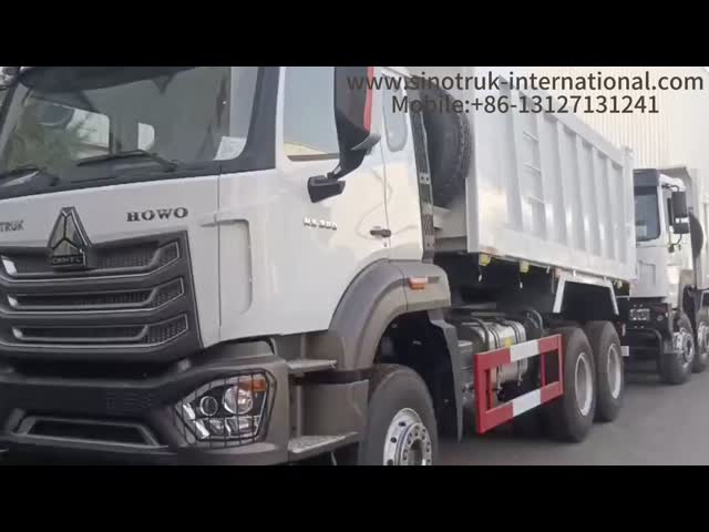 Sinotruk Howo ターパーダンプトラック Nx 6 × 4 Rhd 10 ホイール H77L キャビンユーロ2