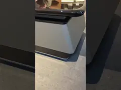 Hölzerner schwarzer Brown-vollziehendSchreibtisch für Hausunterricht-Büro Soem-ODM