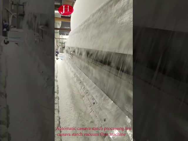 Stainless Steel Sweet Potato Starch Machine Continuous Vacuum Filter Equipment