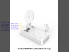 2025 Y388 New Wireless Fast Charger Wholesale Price Charger Support Apple And Samsung Phones And Watches With Lighting