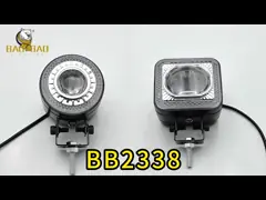 China X7 Golden Box 4 Side 4 Face Multiple Color White Color LED Headlight Bulb Motorcycle Auxiliary Lights HAOJUE Motor Spare Parts supplier