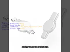 2025 Новейший X512 Apple And Samsung Зарядка Двойной интерфейс Зарядка часов USB / Type-C зарядка