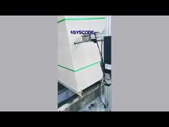 220VAC Large Character Inkjet Printer 91m/min Large Character Inkjet Marking video