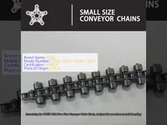 OEM-Rollkette für Freiflussförderer 12,7 - 25,4 mm