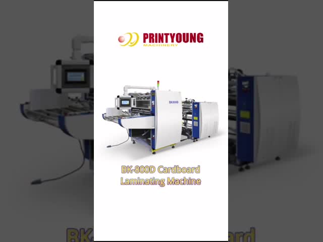 BK-800D Semi Automatic Cardboard Laminating Machine