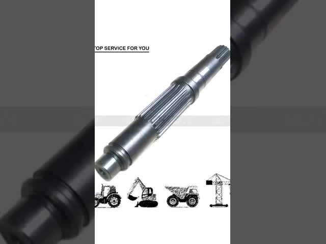 PC120-6 GM18VL エグババター 移動モーターシャフト 黒 TZ269B2002-00 16:20T