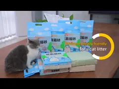 China Green Tea 6L Kitty Litter With No Dust Bulk Cat Litter For Sale supplier