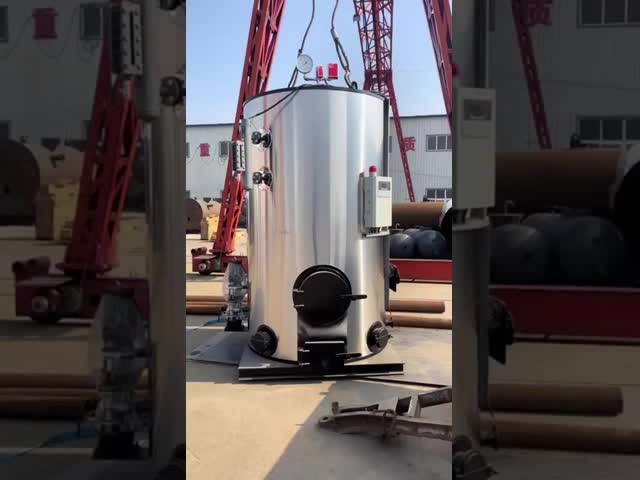 垂直100〜1500kgの木材バイオマスのストロー蒸気ボイラー