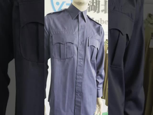 青い海軍式典ユニフォーム 45 ウール 55 ポリエステル 直脚パンツ