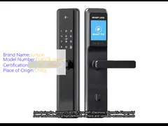 WiFi الکترونیکی بیومتریک اثرانگشت قفل درب آلیاژ آلومینیوم با دوربین / برنامه Tuya