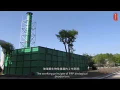 Waste Gas FRP Biological Deodorization Box Equipment Filament Winding Techinque