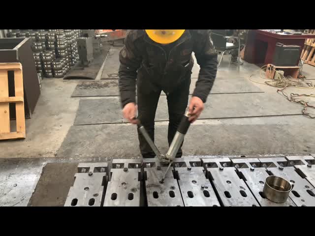 FURUKAWA HB30G HB20G HB15G Excavator Spare Parts Hydraulic Breaker Hammer Back Head video