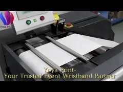 China DuPont Tyvek Paper Event Wristbands Waterproof Tear Resistant Secure supplier
